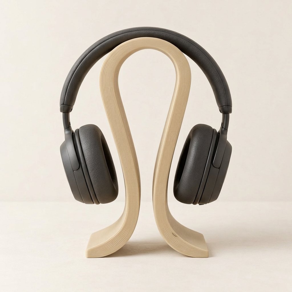 Suporte para headphones impresso em 3D